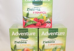 Herbata zielona Adventure ekspresowa - opuncja figowa , mango , ananas 20t.