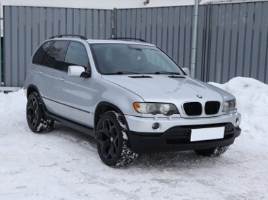 BMW X5 I (E53) , GAZ, Automat, VAT 23%, Skóra, Xenon, Bi-Xenon, Klimatronic,-1