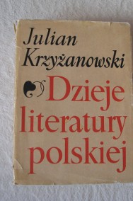 Dzieje Literatury polskiej, Julian Krzyżanowski PWN -2