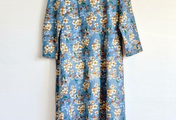 Sukienka Shein XL 42 długa maxi floral kwiaty wzór plus size skromna modest