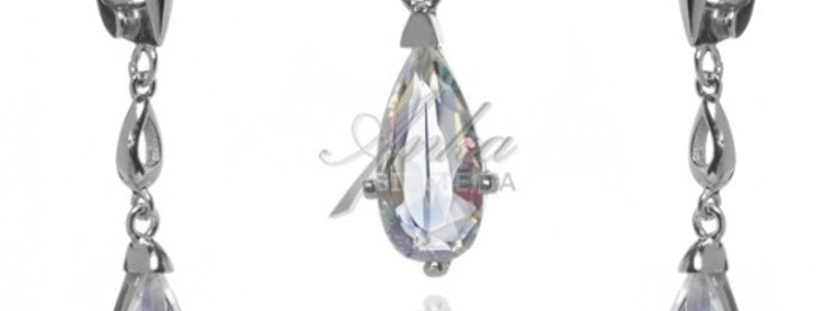  Elegancka biżuteria srebrna z cyrkonią -1