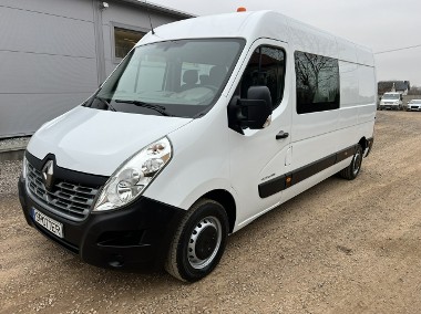 Renault Master L3H2 Brygadówka 7-Osób Klima Kamera Super Stan-1