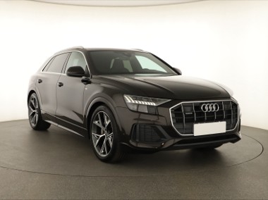 Audi Q8 , 1. Właściciel, Serwis ASO, 286 KM, Automat, Skóra, Navi,-1