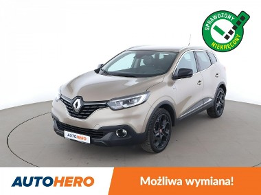 Renault Kadjar I full LED, navi, klima auto, półskóra, kamera i czujniki parkowania-1