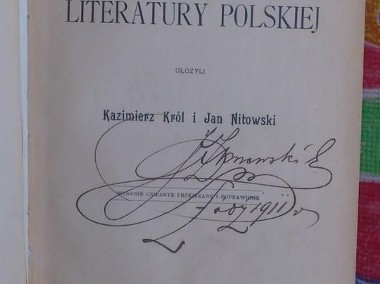 Historia literatury polskiej (wyd.1906r)-1