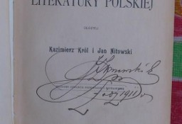 Historia literatury polskiej (wyd.1906r)