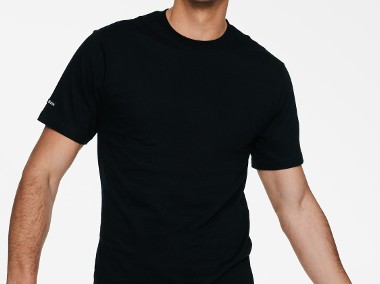 T-shirt, koszulka T-LINE kolor czarny HENDERSON (CH Land Warszawa)-1
