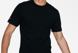 T-shirt, koszulka T-LINE kolor czarny HENDERSON (CH Land Warszawa)