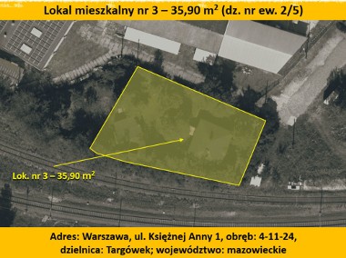 Warszawa  ul. Księżnej Anny 1/3-1