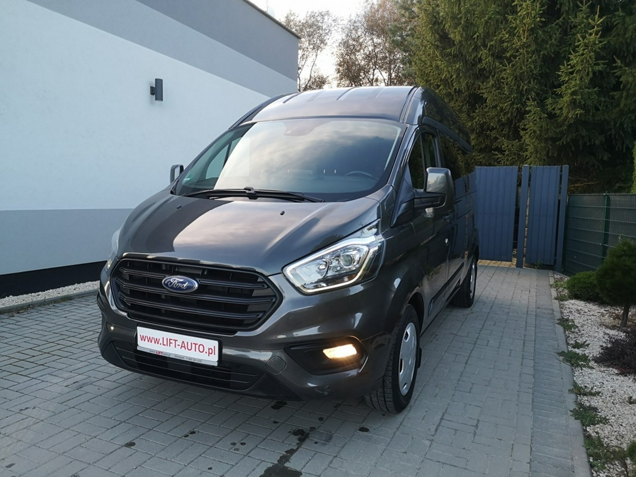 Ford T Tourneo Custom 2,0TDCI 170KM Klima Navi Kamera Ledy Temp 9 osób Podwyższony