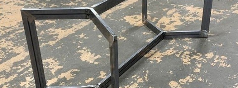 Nogi do stołu stelaż komplet 2 szt loft industrial metalowe 140x80-1