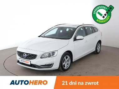 Volvo V60 I klima auto, navi, szyberdach, grzane fotele, czujniki parkowania-1