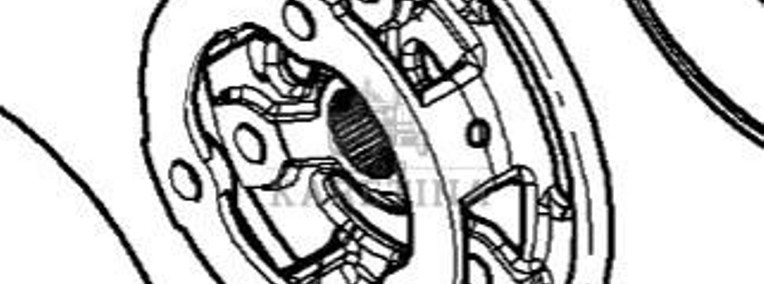 Massey Ferguson 5410 Jarzmo Nośnik Kół Planetarnych Skrzyni Biegów CZĘŚCI 4303723M2-1