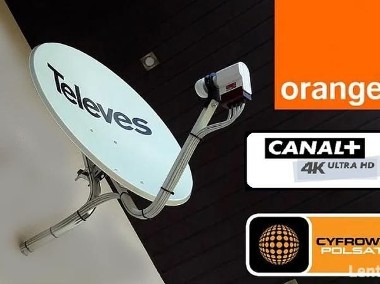 CHRZANÓW SERWIS MONTAŻ Ustawianie Anten Satelitarnych CANAL+ Polsat i Naziemnych-1