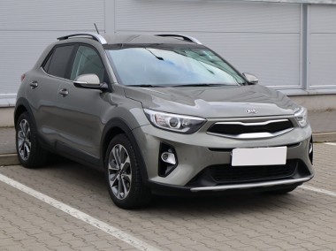 Kia Stonic , Salon Polska, Serwis ASO, Skóra, Navi, Klimatronic,-1