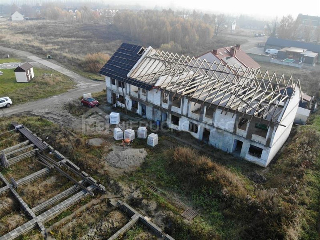 ul. Kręta - zabudowa szeregowa, stan deweloperski