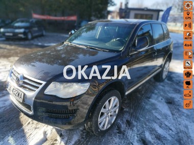 Volkswagen Touareg I 2009r 2.5 D 173KM 4x4 skóry RATY!-1