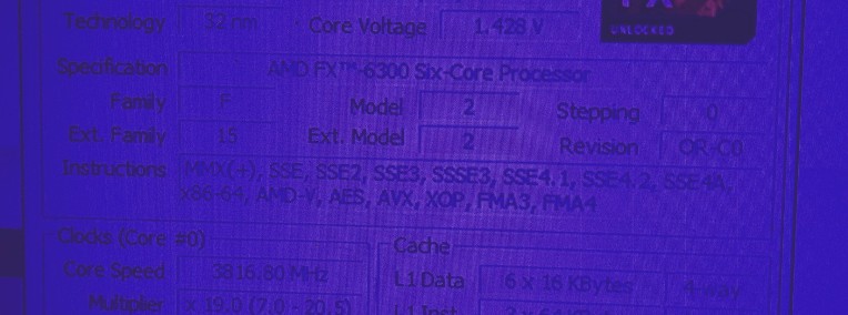 Procesor AMD FX 6300 6X 3,5GHZ Socket AM3+-1