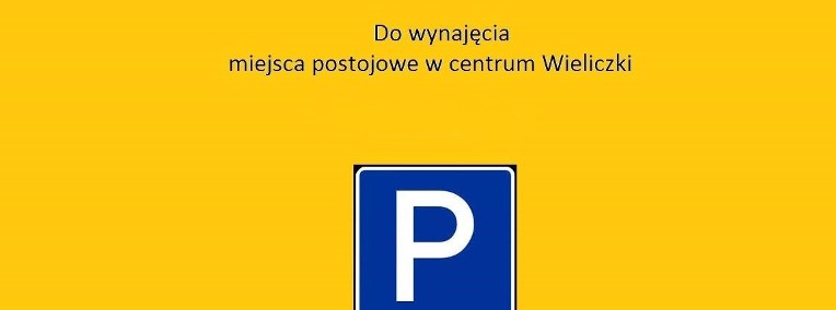 Miejsce postojowe (parkingowe) w centrum Wieliczki-1