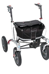 Balkonik rehabilitacyjny Trionic Walker duże pompowane kółka-2