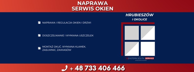 Naprawa Okien i Drzwi - Eastern South Service-1