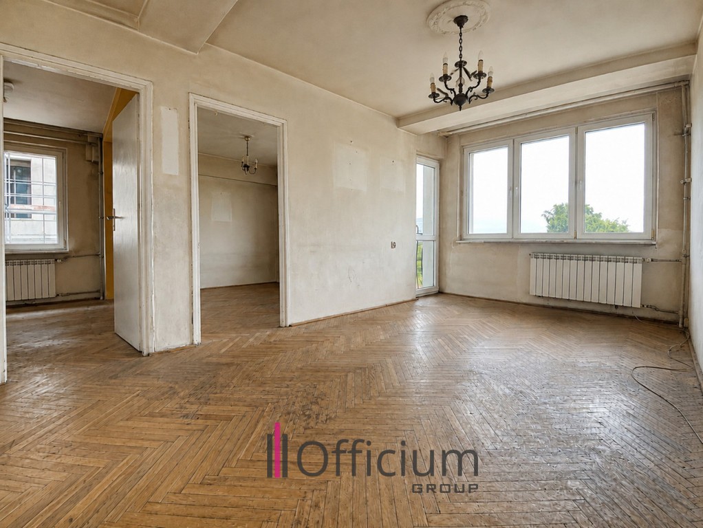 Sprzedam 3-pok. mieszkanie 46,06m2, do remontu