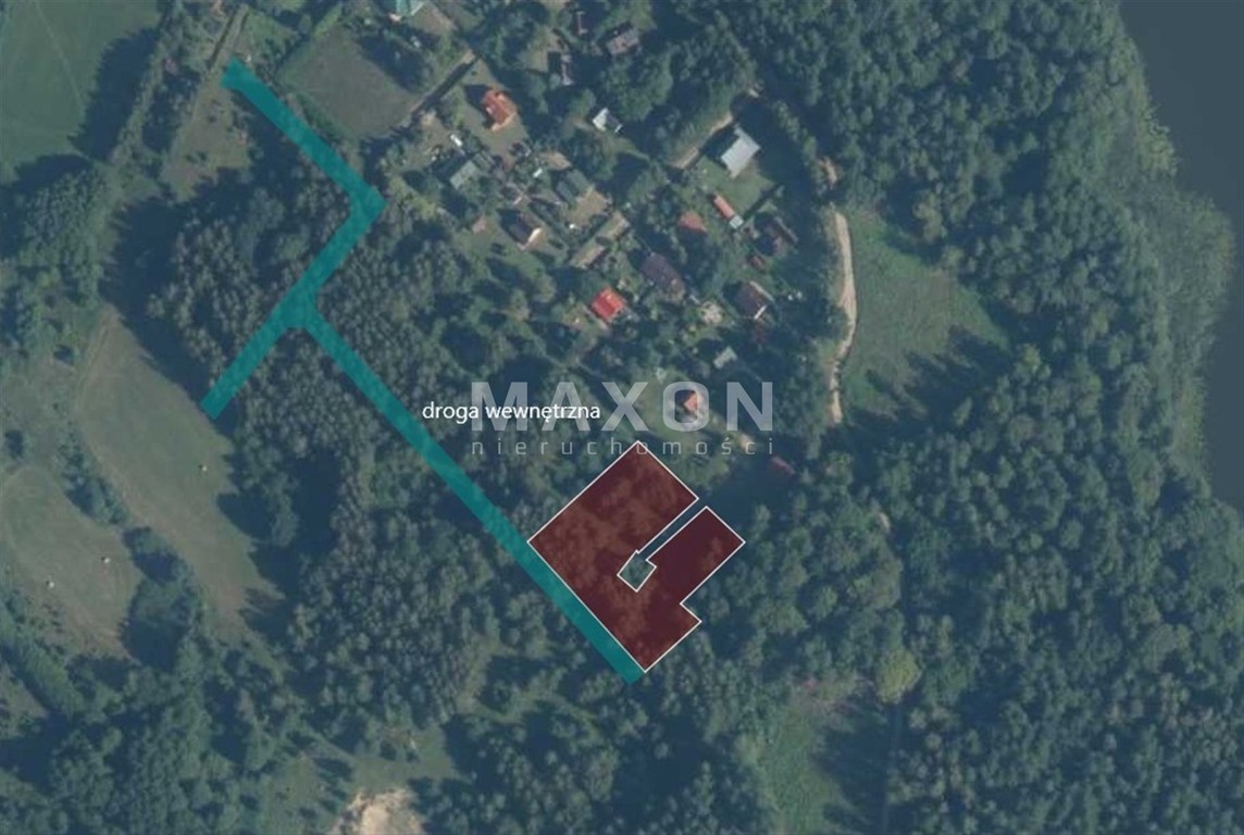 Działka 3487 mkw. na Mazurach Zachodnich - Winiec - Widok 2