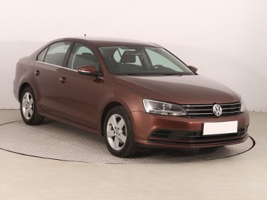 Volkswagen Jetta VI , Salon Polska, Klima, Tempomat, Parktronic-1