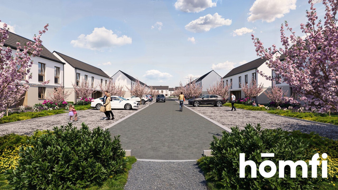77m² dwupoziomowe z ogrodem, NOWY ETAP, Siechnice