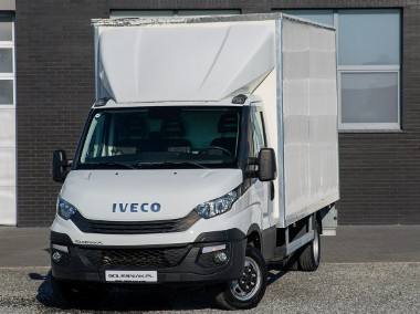 Iveco 35 Daily 35C15 KONTENER + WINDA 750kg *KOŁA BLIŹNIAKI* UDT w cenie temp-1