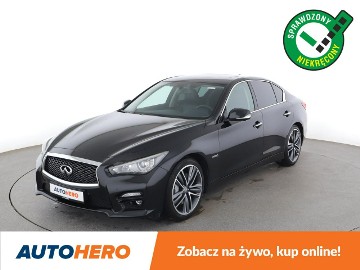 Infiniti Q50 4x4 aut. HEV skóra navi el. sterowane i grzane fotele kamera i czujn