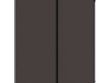 vidaXL Parawan 2-panelowy, brązowy, 175x180 cm, tkaninaSKU:350259-1