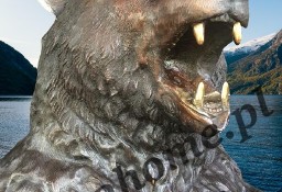 Niedźwiedź Unikatowa rzeźba z brązu H210cm Miś , niedźwiadek