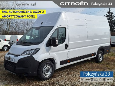 Citroen Jumper Furgon L4H3 2.2 180KM AT8 17m3|Pak. Autonomicznej Jazdy2, Amort. Fot-1