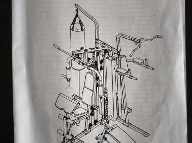 SYNDYK SPRZEDA ATLAS DO ĆWICZEŃ HOME GYM YD-5800-1