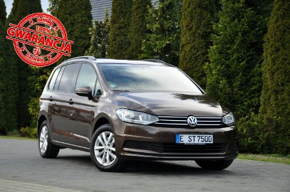 Volkswagen Touran III 2.0TDI(150KM)*Duża Navi*7-Foteli*Klimatronik*Reling*Alu16"ASO VW