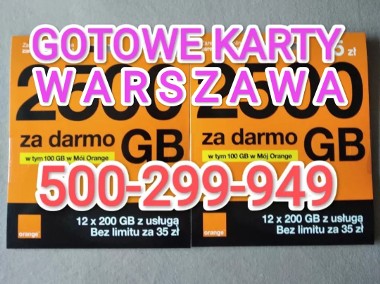 ZAREJESTROWANE KARTY WARSZAWA ODBIOR ! CZESKIE KARTY DOSTEPNE -1