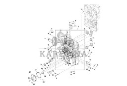 John Deere 9470RX - Obudowa RE594975 (Przekładnia Power Shift)
