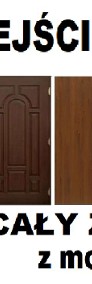 Drzwi ZEWNĘTRZNE WEJŚCIOWE do mieszkania w bloku drewniane i metalowe z MONTAŻEM-4