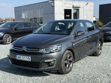 Citroen C-Elysée II Peugeot 301 1.6 BlueHDi 100KM 2018, serwis, mały przebieg, FV23%-1
