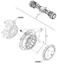 New Holland T6070 Piasta 47968641