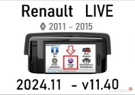 MAPA RENAULT TOMTOM CARMINAT LIVE 11.40 2025 karta Nowość