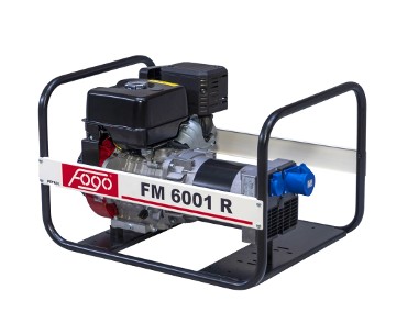 Agregat prądotwórczy FOGO FM 6001R 6kW 230V AVR MITSUBISHI JAPAN !-1