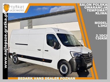 Renault Master Gwarancja, SALON POLSKA, L3H2, tempomat, klima-1