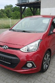 Hyundai i10 II 1.3i AUTOMAT półskóry alufelgi navi czujniki klimatronik stanBDB-2