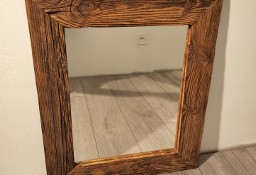 Drewniane lustro na wymiar. Rustykalne, retro, vintage