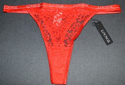 Lounge - Balcony Thong - Red – S