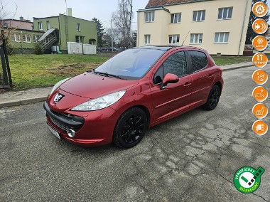 Peugeot 207 Opłacony Zdrowy Zadbany Serwisowany Panorama Klima Alu Czujniki-1