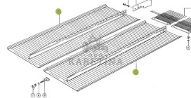 Claas Dominator 96 Blacha Stopnia 0006460990 0006004640 00 0646 099 0 00 0600 464 0