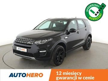 Land Rover Discovery Sport 4x4 automat skóra bi-xenon navi klima auto kamery hak el sterowane i